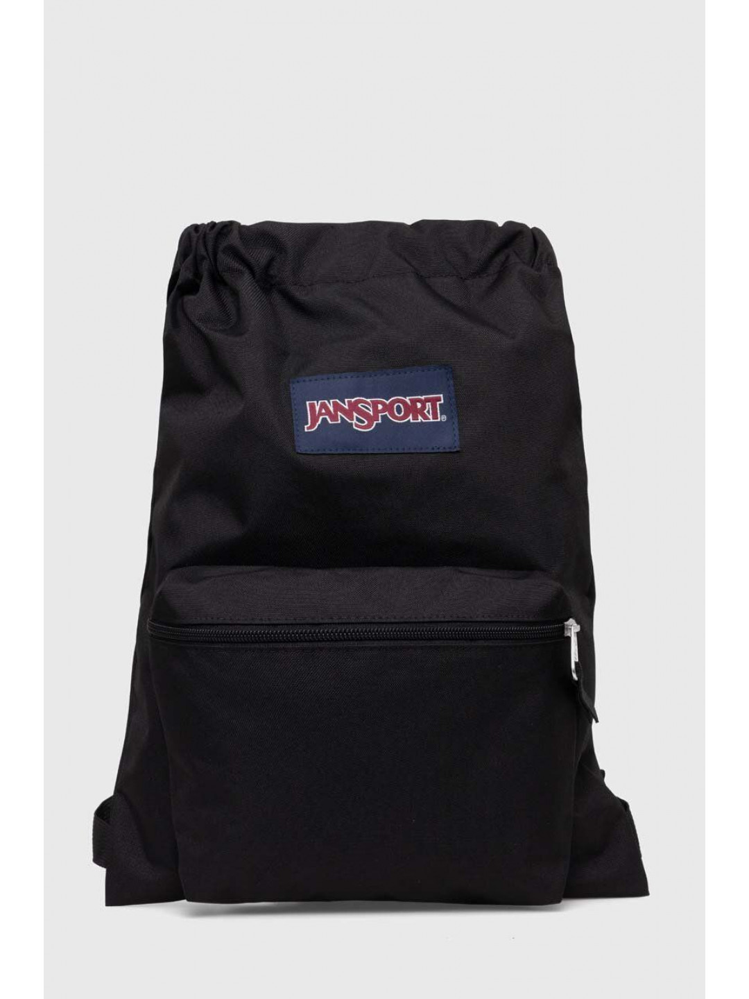 Taška Jansport černá barva s aplikací